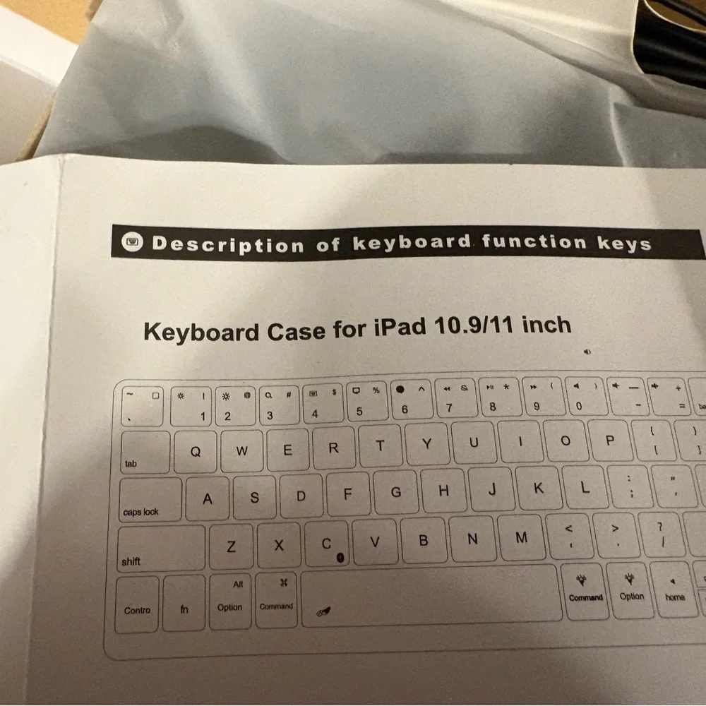 Grey Keyboard Case for IPad 10.9/11 inch Magnatict keyboard P11 net
